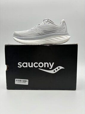 Saucony Ride 18 White Running Shoes Womens Size 8.5 S11000-101